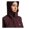 W Parka Haglöfs Aria Proof dámská (Velikost XS, Barva hnědá)