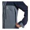 W Bunda Haglöfs Roc Sight softshell dámská (Velikost XS, Barva modrá)