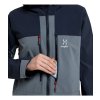 W Bunda Haglöfs Roc Sight softshell dámská (Velikost XS, Barva modrá)
