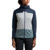 W Mikina Haglöfs ROC Flash Mid Hood dámská (Velikost XS, Barva modrá)