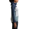 W Mikina Haglöfs ROC Flash Mid Hood dámská (Velikost XS, Barva modrá)