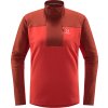 W Mikina Haglöfs ROC Flash Mid Halfzip dámská (Velikost XS, Barva tmavě modrá)