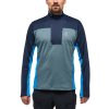 Mikina Haglöfs ROC Flash Mid Halfzip pánská (Velikost S, Barva tmavě modrá)