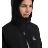 W Bunda Haglöfs Aria Proof dámská (Velikost XS, Barva černá)
