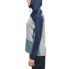 W Mikina Haglöfs ROC Flash Mid Hood dámská (Velikost XS, Barva modrá)