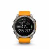 Fenix8 51 HR Titanium SparkOrange Front 0004 fenix8 dive statute
