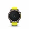 Fenix8Solar 47 HR Titanium Front 0012 voice assistant gif
