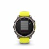 Fenix8Solar 47 HR Titanium Front 0011 solar flashlight full on