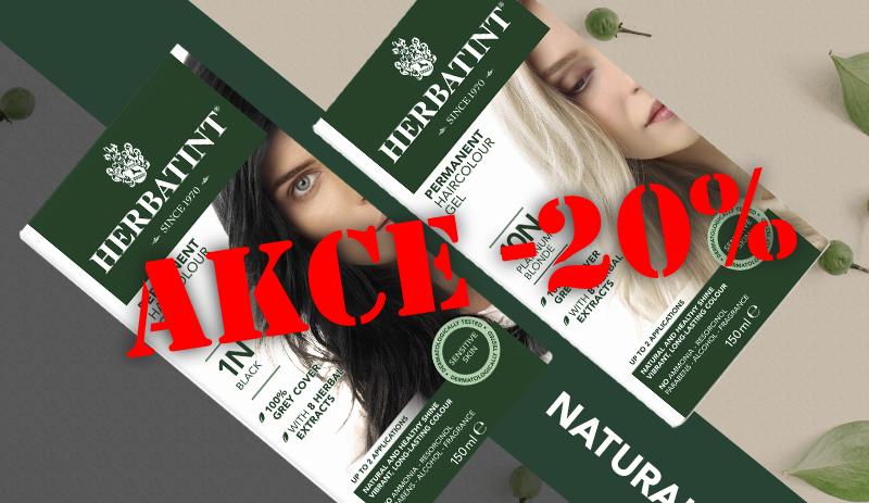 Od 19.-21.11.2021 sleva 20% na Herbatint