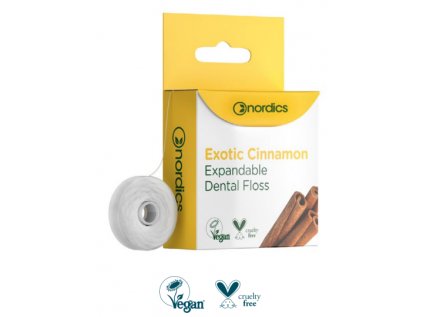 Nordics Expanding Dental Floss with Cinnamon