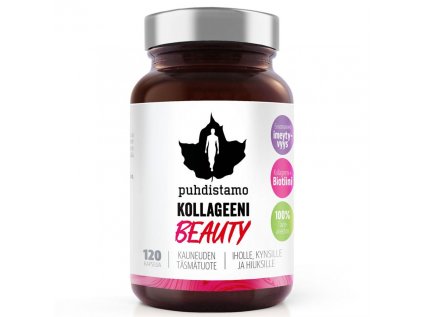 Puhdistamo Collagen Beauty, 120 kapslí (Kolagenové peptidy Verisol®)