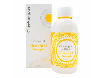 CureSupport Liposomal Vitamin C 500mg, 250ml ananas