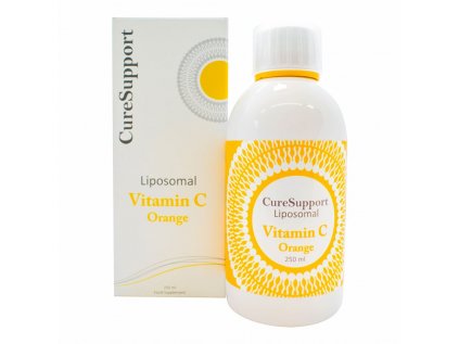 CureSupport Liposomal Vitamin C 500mg, 250ml pomeranč