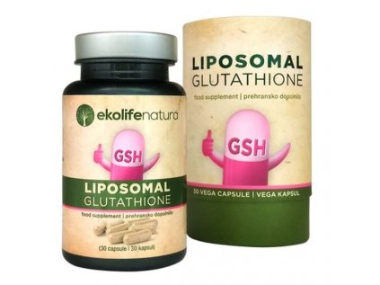 Ekolife Natura Liposomal Glutathione, 30 kapslí