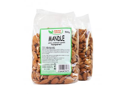 mandle natural carmel 500g zp