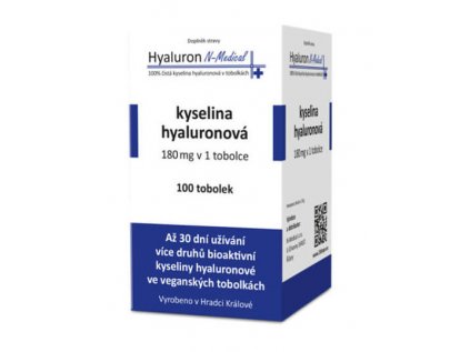 Hyaluron N-Medical 100 tobolek - 100% kyselina hyaluronová doplněk stravy