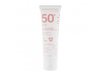 Alphanova UVA boost sunscreen for babies SPF50+, 50 ml