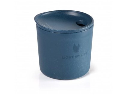 Light My Fire My Cup'n Lid Short cestovní kelímek, modrá