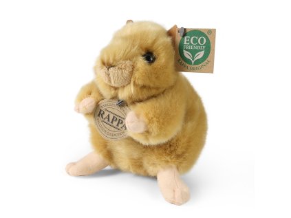 Rappa Plush hamster gold 16 cm ECO-FRIENDLY