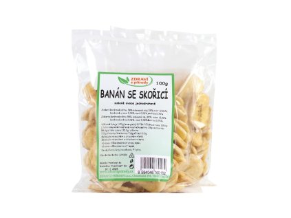 Banán se skořicí 100g