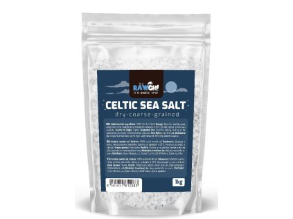 Keltská mořská sůl hrubozrnná suchá, 1kg