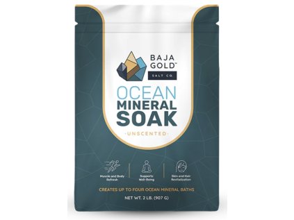 Baja Gold Ocean Mineral Soak - mořská sůl do koupele, 0,9kg