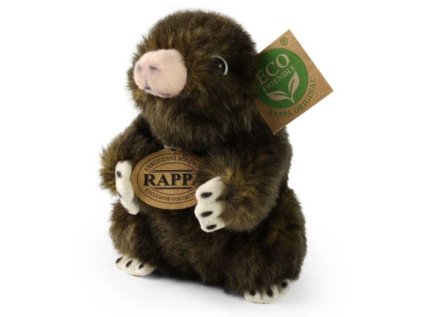 Rappa Plyšový krtek 15 cm ECO-FRIENDLY