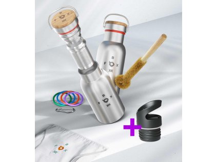 FOX BOXX nerezová termoska matná, 350 ml