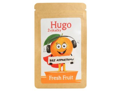Hugo Žvýkačky FRESH FRUIT bez aspartamu 8,4g