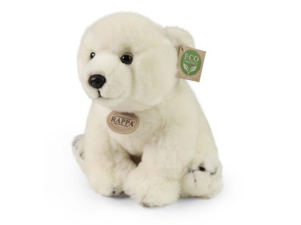 Rappa Plyšový lední medvěd 28 cm ECO-FRIENDLY