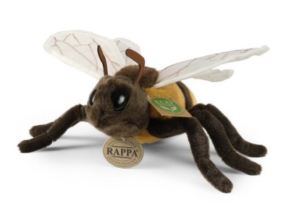 Rappa Plyšová včela 20 cm ECO-FRIENDLY
