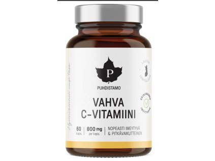 Puhdistamo Strong Vitamin C, 60 kapslí