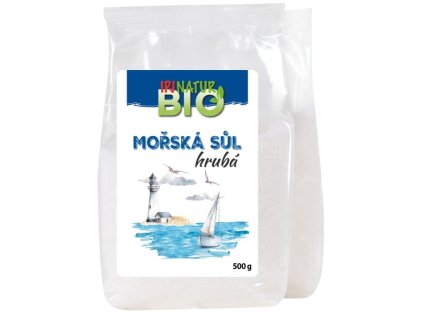 Sůl mořská BIO hrubá, 500g