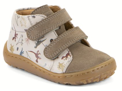 Froddo dětská barefoot bota kotníková dinosauři