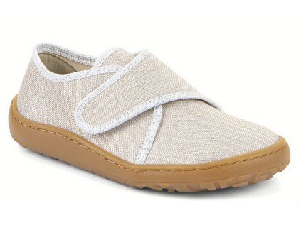 Froddo barefoot plátěné dětské tenisky zlaté