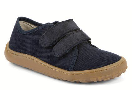 Froddo barefoot plátěné dětské tenisky tmavě modrá