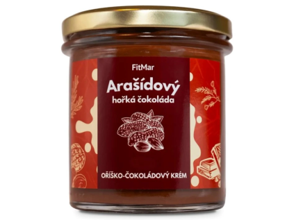 Arašídový krém s hořkou čokoládou 190g