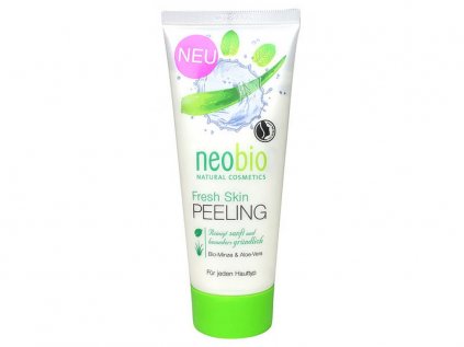 Neobio Fresh skin peeling bio máta & aloe vera