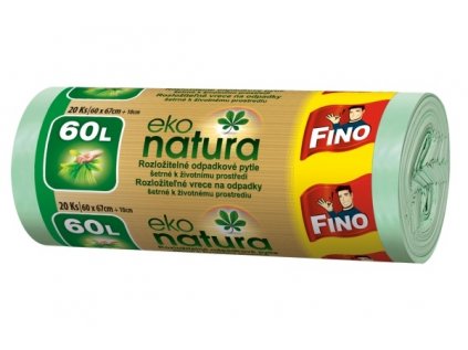 Fino Eko natura Pytle na odpad, 60l - 20ks