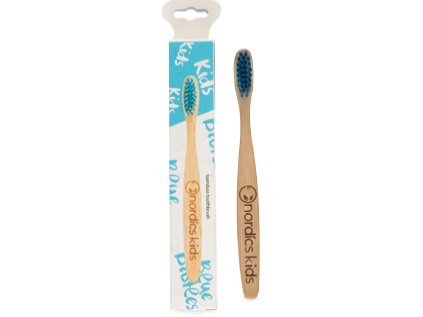 Nordics Children's bamboo toothbrush blue