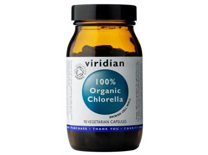 Viridian Bio chlorella, 90 kapslí