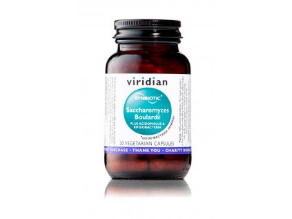 Viridian Probiotika Saccharomyces Boulardii, 30 kapslí