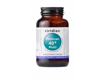 Viridian Multivitamín pro ženy 40+, 60 kapslí