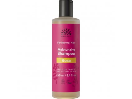 Urtekram Šampon růžový, 250ml - přírodní kosmetika