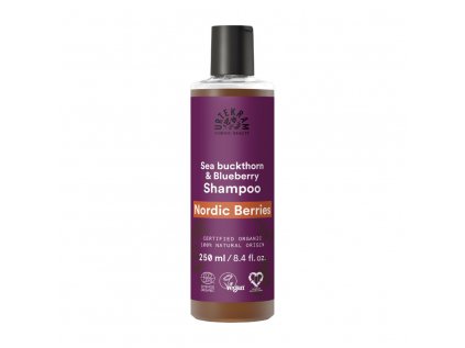 Urtekram Šampon Nordic Berries na poškozené vlasy BIO, 250ml