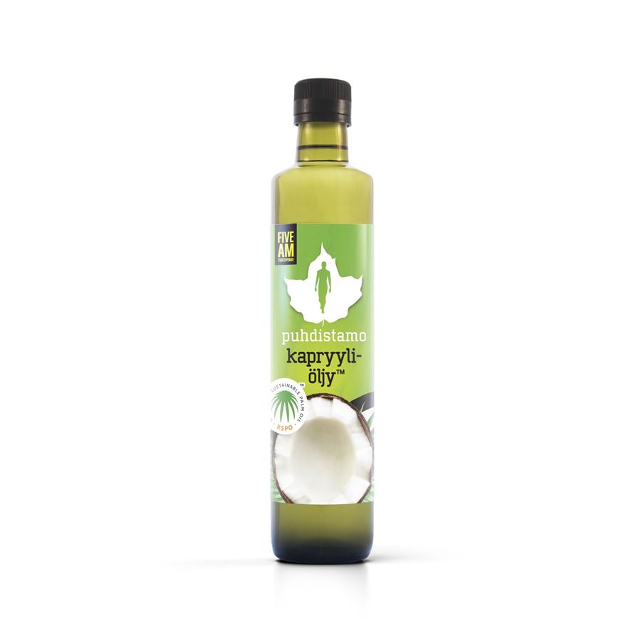 Puhdistamo Caprylic Oil, 500ml (Olej s kyselinou kaprylovou)