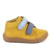 Froddo dětská barefoot bota kotníková žlutá