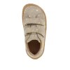 Froddo dětská barefoot bota nízká béžová s hvězdičkami