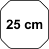 25cm