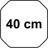 40cm